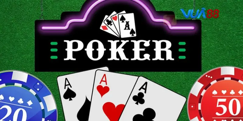 Cách Chơi Poker 5 lá - Từ Cơ Bản cho Đến Nâng Cao 2 Sơ lược về poker 5 lá